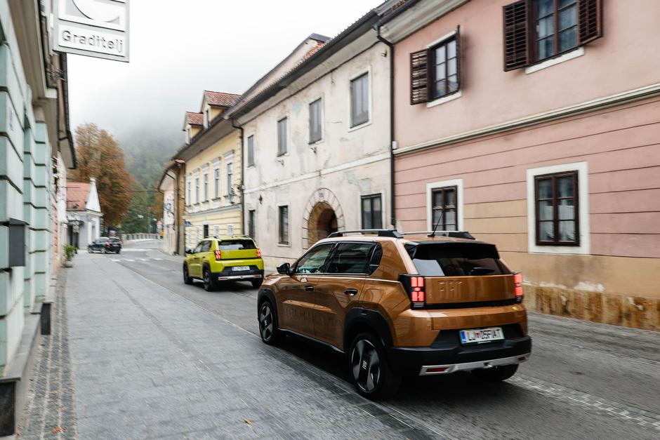 primerjava fiat panda hybrid bev | Avtor: Saša Despot