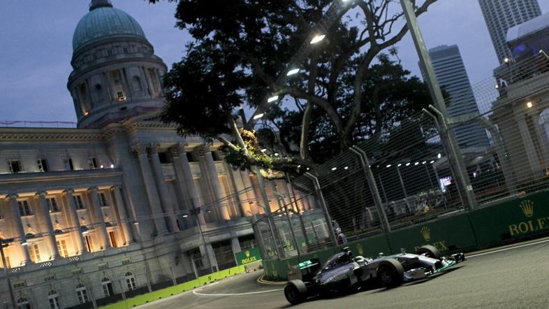 Lewis Hamilton VN Singapurja
