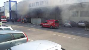 Goreči zabojnik v BTC-ju.