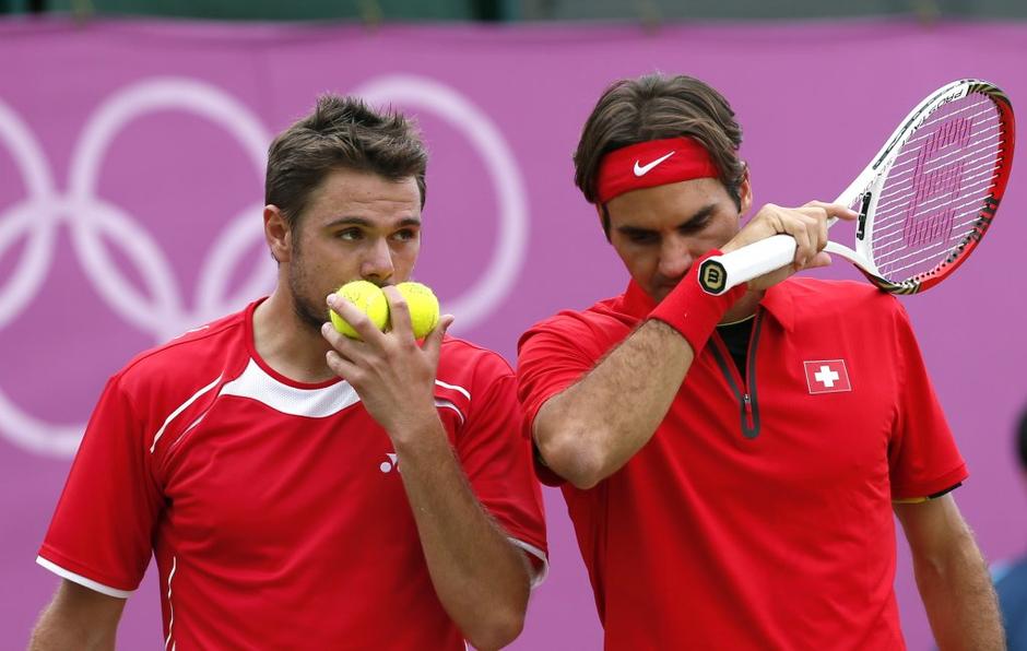 Stanislas Wawrinka Roger Federer | Avtor: Reuters