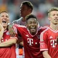 Schweinsteiger Weiser Alaba Bayern München Manchester City Audi Cup pokal