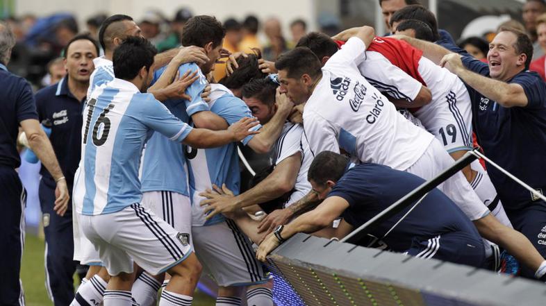 messi brazilija argentina