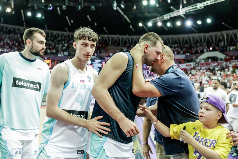 eurobasket 2025 Katovice slovenija poljska, robert jurković, mark padjen, luka dončić, matej erjavec | Avtor: Saša Despot