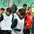 Sport 05.02.2013 Srecko Katanec, odprt trening slovenske nogometne reprezentance