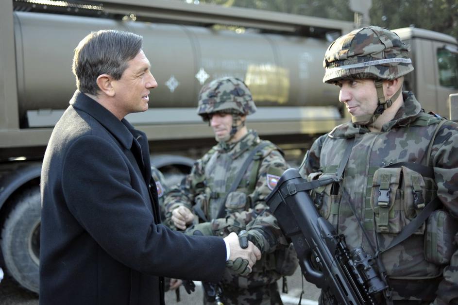 Pahor med vojaki