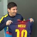 Messi Müller dres podpis Barcelona