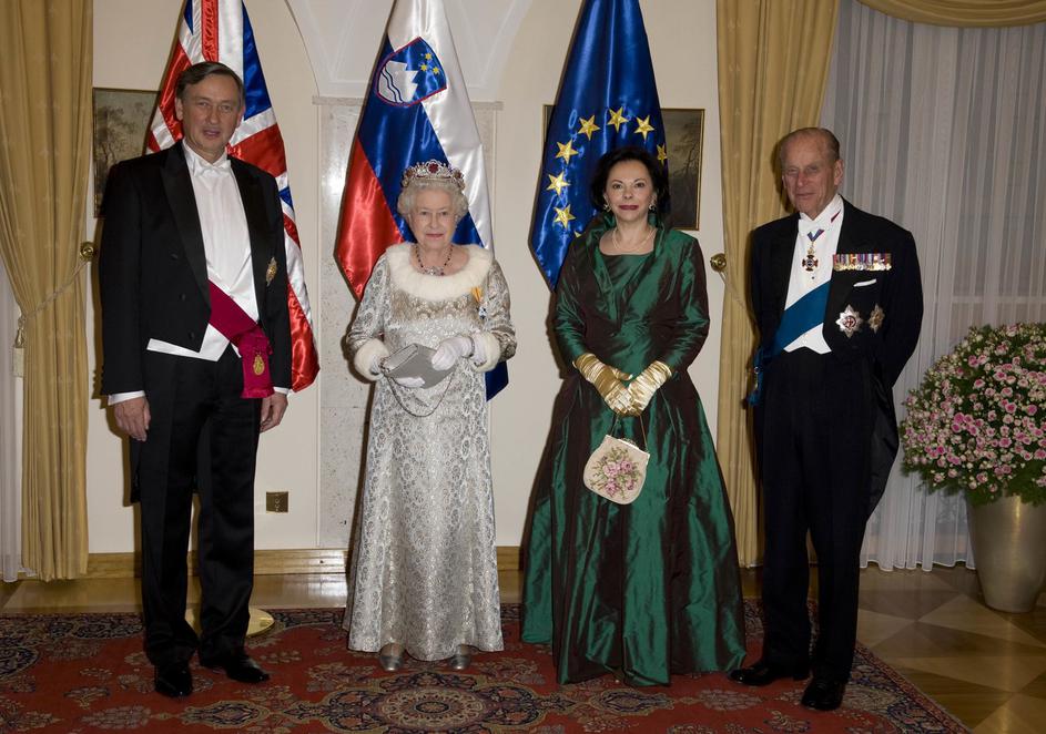 kraljica Elizabeta II. obisk v Sloveniji 2008