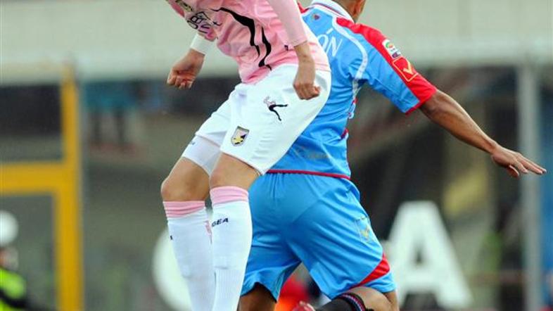 Iličić Almiron Catania Palermo Serie A Italija italijanska liga prvenstvo