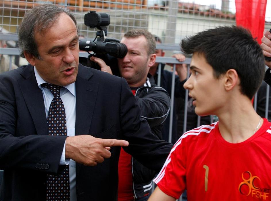 Platini je obiskal Hrvaško