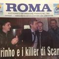 Roma dnevnik časopis naslovnica Mourinho Scampia neapeljska mafija Barcelona Che