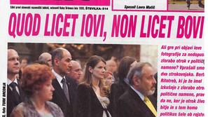 Janez Janša in njegova soproga Urška Bačovnik Janša