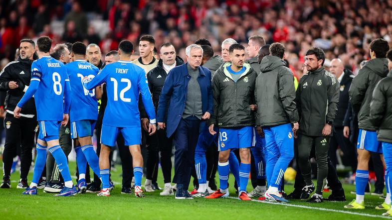 José Mourinho Vinícius Júnior Otamendi Benfica Real Madrid