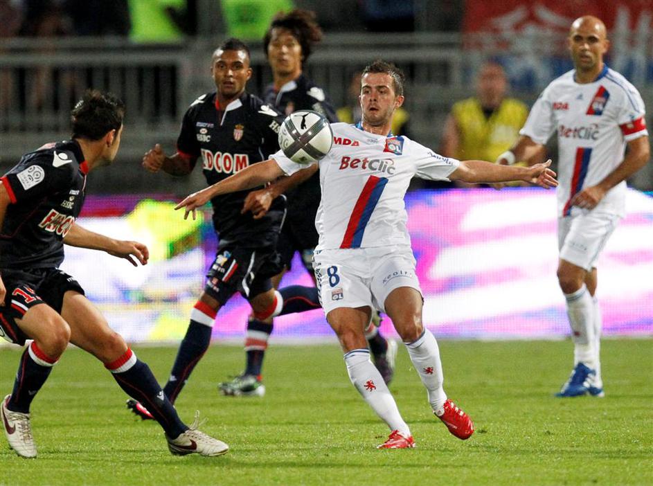 Olympique Lyon Miralem Pjanic Pjanić Monaco