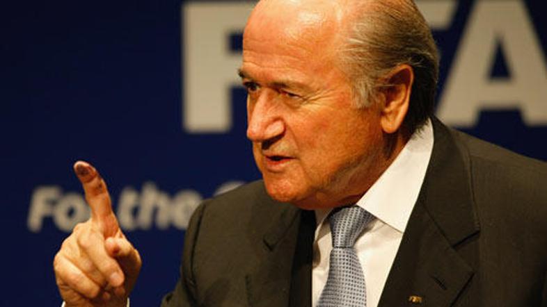 Joseph Blatter, predsednik Mednarodne nogometne zveze