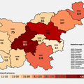 Covid-19 po regijah, 15. 4. 2020