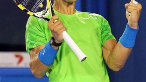 Nadal Berdych OP Avstralije Melbourne četrtfinale
