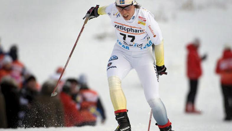 Na Charlotte Kalla bo tudi v letošnji sezoni treba resno računati.