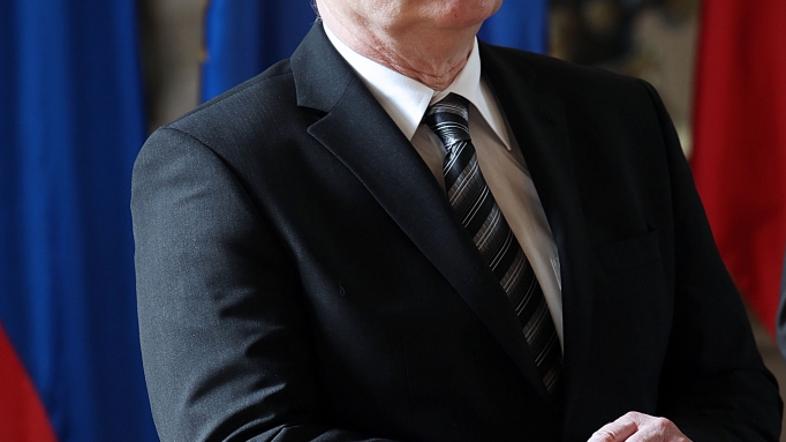 Slovenija 07.03.2014 Boris Stefanec, predsednik republike Borut Pahor je javnost