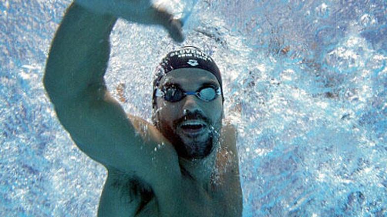 Peter Mankoč je na Dunaju odplaval nov državni rekord na 50 metrov v kratkih baz
