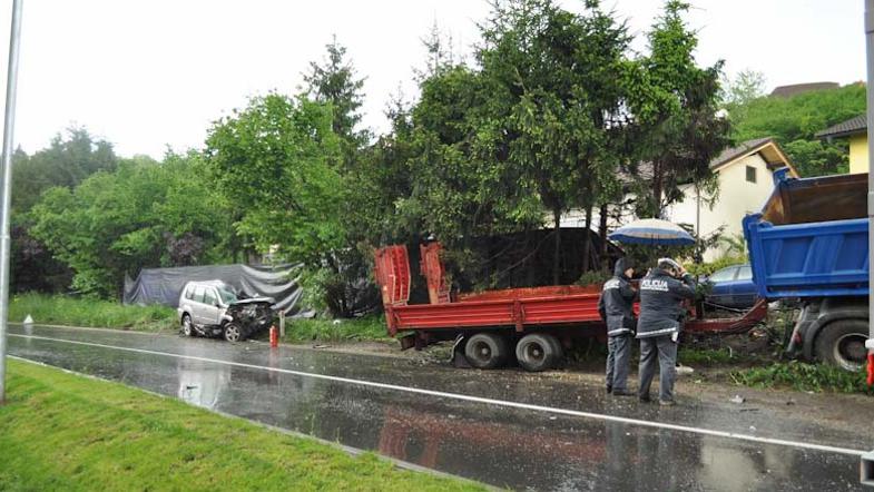 Nesreča v Šentjurju pri Celju