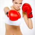 ženska, boks