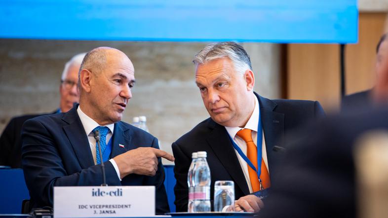 Janez Janša Viktor Orban