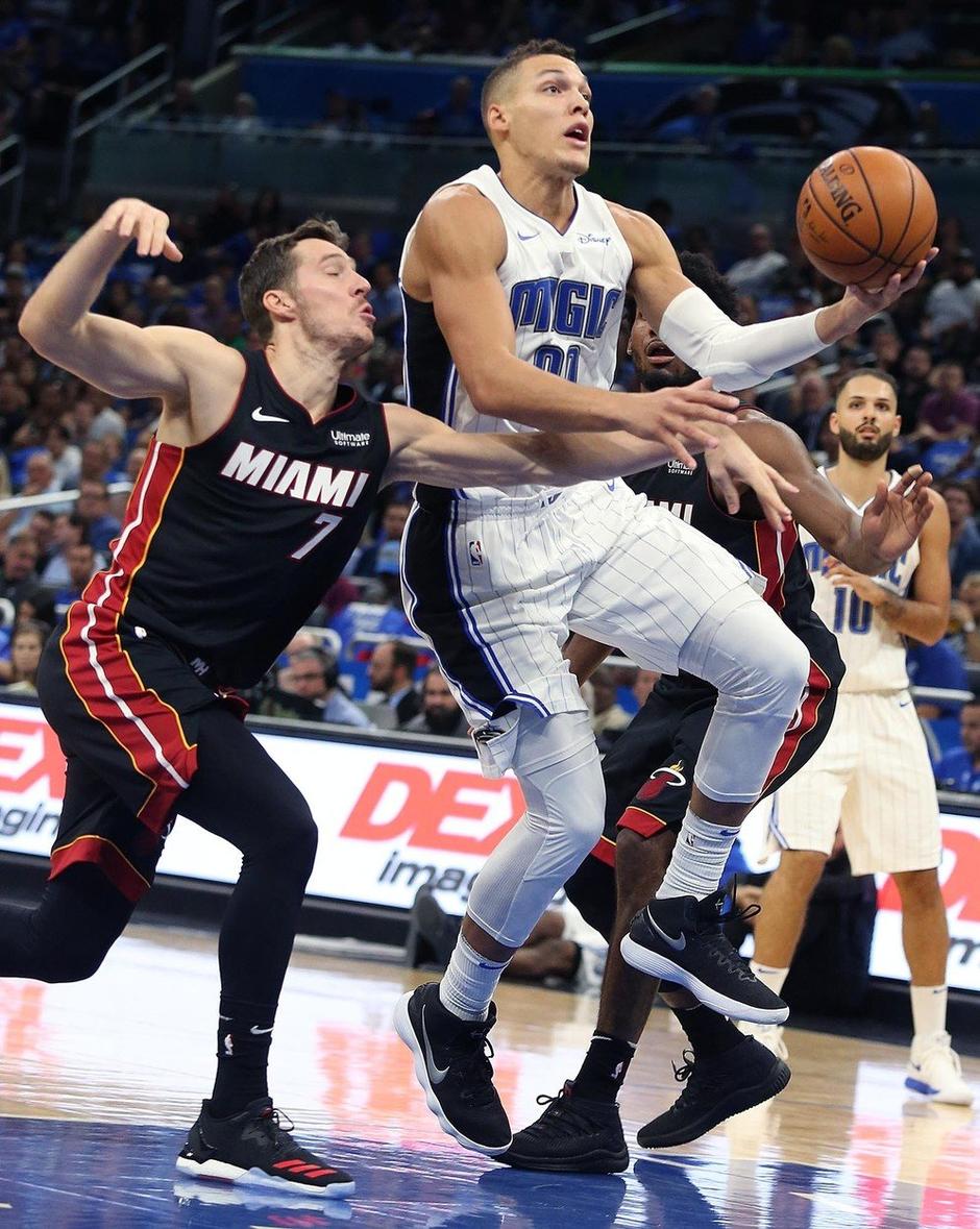 Goran Dragić Aaron Gordon Orlando Magic Miami Heat | Avtor: Profimedia