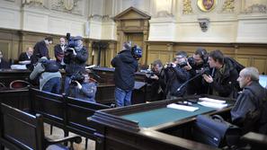 slovenija 19.02.13, sojenje, Srot, Bavcar, sodisce, sodna dvorana, foto: Anze Pe