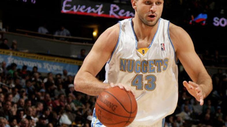 Linas Kleiza je v zadnjih sezonah igral za Denver Nuggets in bil menjava Carmelu