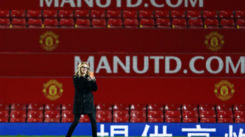 Julia Roberts na obisku pri Man Utd