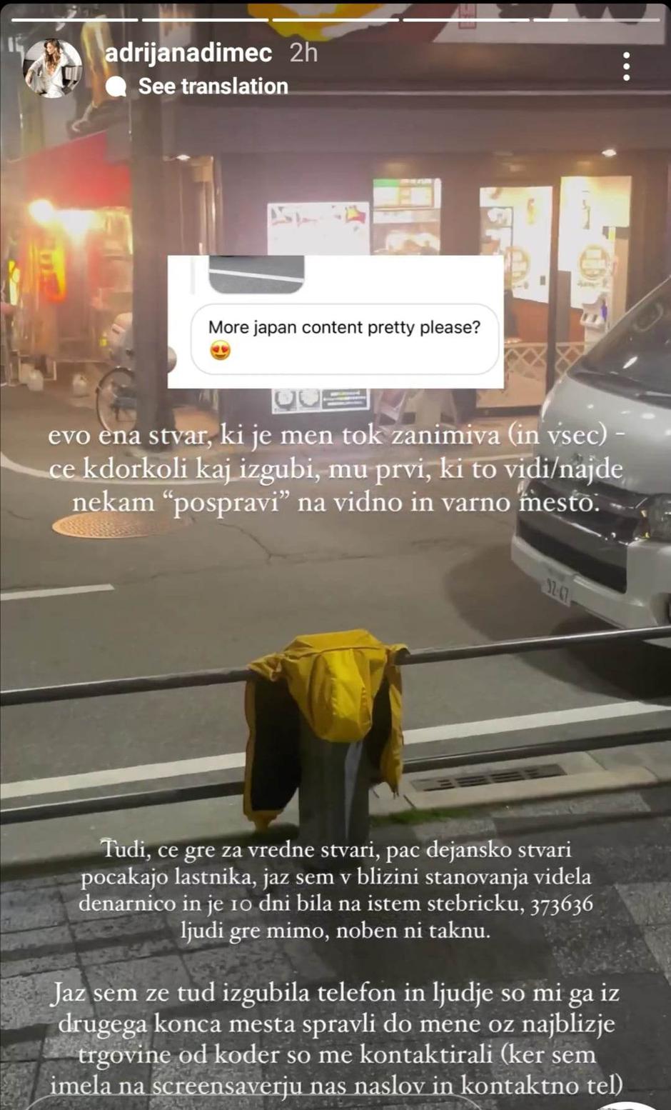 Adrijana Dimec | Avtor: Instagram