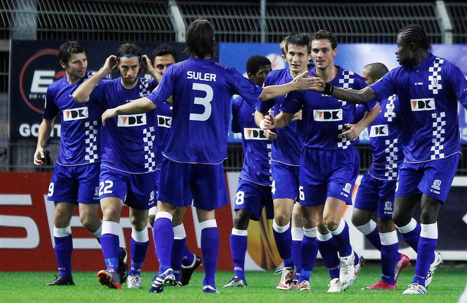 Gent Marko Suler Matija Skarabot Smet gol zadetek veselje slavje proslavljanje p