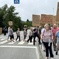 Protest v Kostelu