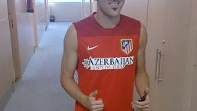 David Villa Atletico Madrid zdravniški pregled prestop
