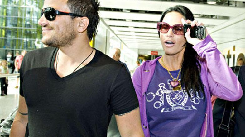 Peter in Katie v srečnejših časih.