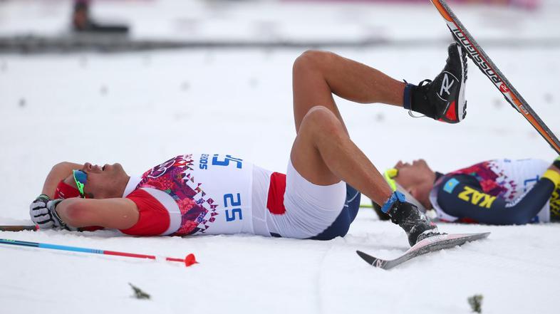 Chris Andre Jespersen smučarski teki olimpijske igre soči kratki rokavi