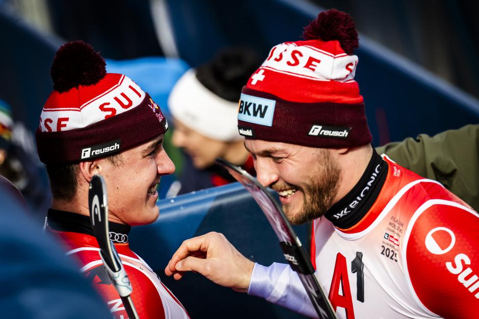 Franjo von Allmen in Alexis Monney | Avtor: Epa