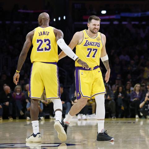 LeBron James Luka Dončić