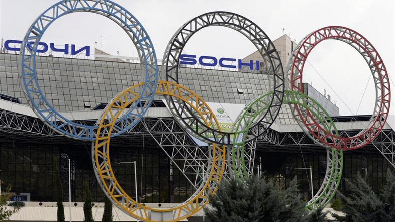 Soči olimpijske igre OI letališče krogi znak