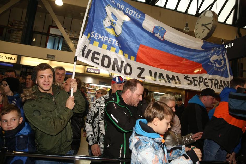 navijači rokomet Slovenija Zagreb