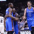 Oklahoma City Thunder Enes Kanter Kevin Durant Dion Waiters
