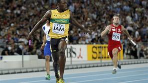 usain bolt štafeta sp daegu
