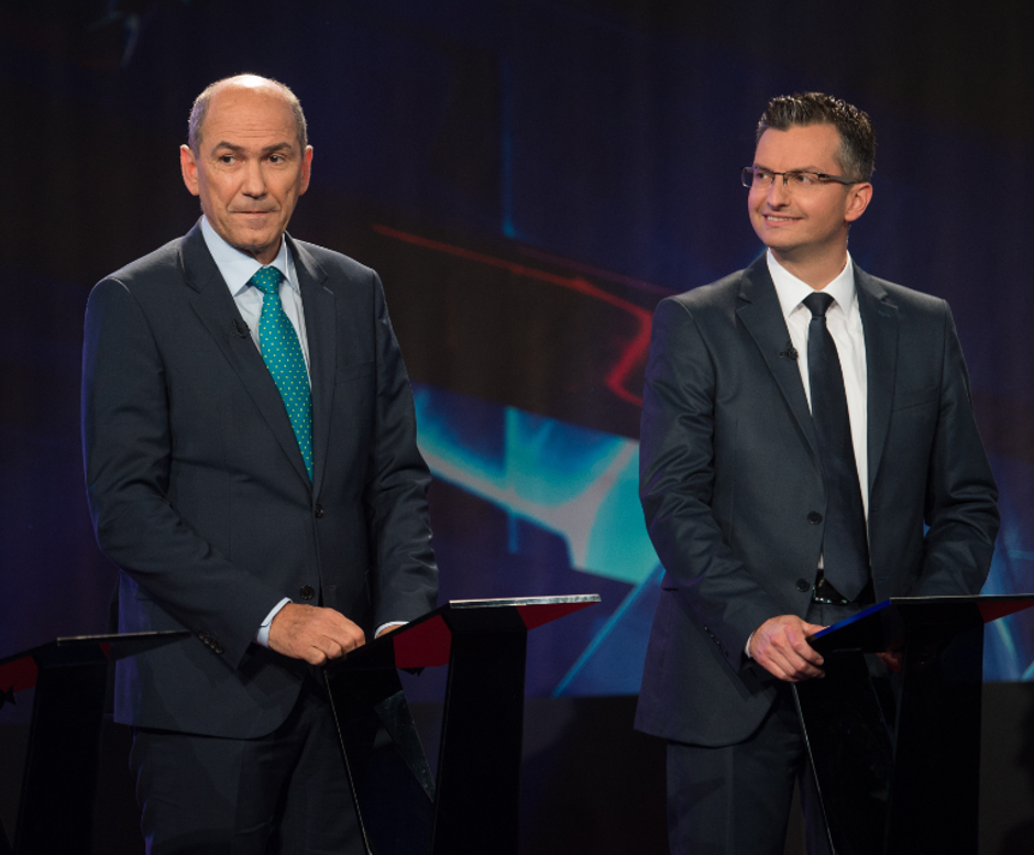 Karl Erjavec, Janez Janša, Marjan Šarec | Avtor: Anže Petkovšek