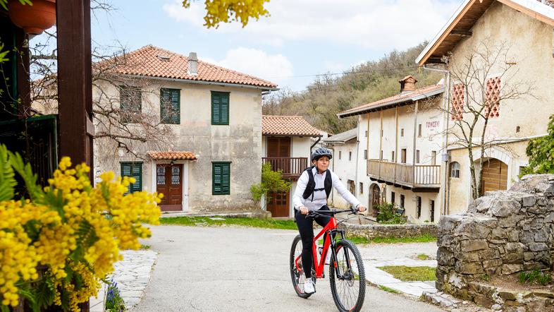 kolesarska pot čas za kolo Brda, Kras in Vipavska dolina