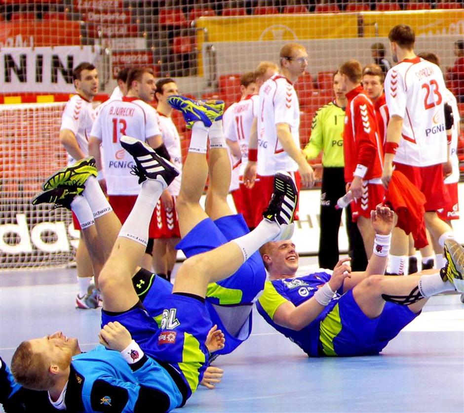 Žvižej Gaber Slovenija Poljska SP svetovno prvenstvo Zaragoza | Avtor: EPA
