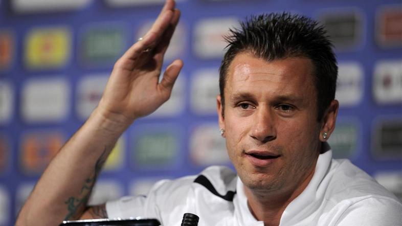 Cassano Italija Hrvaška Euro 2012 Casa Azzurri Krakov novinarska konferenca