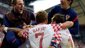 Perišić Rakitić Srna Mandžukić Italija Hrvaška Poznanj Euro 2012