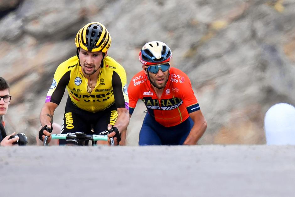 Primož Roglič, Vincenzo Nibali | Avtor: 