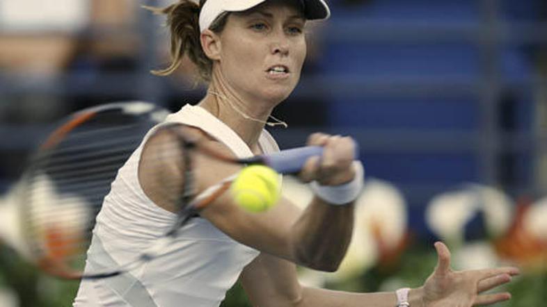 Megan Shauhnessy je v uvodnem dvoboju Hopmanovega pokala uspešno zamenjala Seren