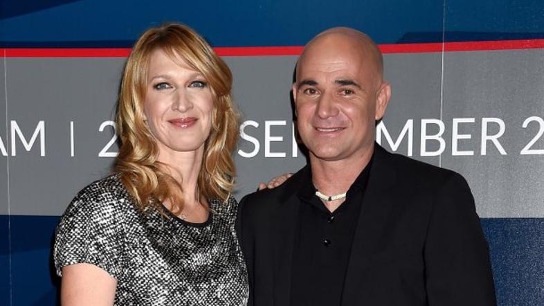 steffi graf, andre agassi